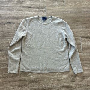 Charter Club Light Brown Cashmere Sweater